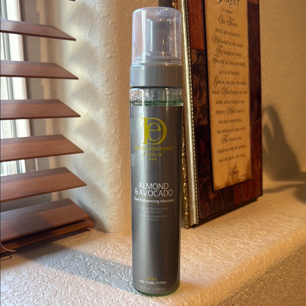 Design Essentials Naturals Almond & Avocado Curl Enhancing Mousse 10 fl oz